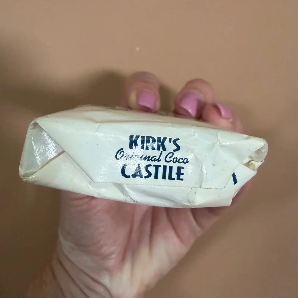 Kirk's Original Coco Castile Natural Coconut Oil Bar Soap 4 oz Hypoallergenic